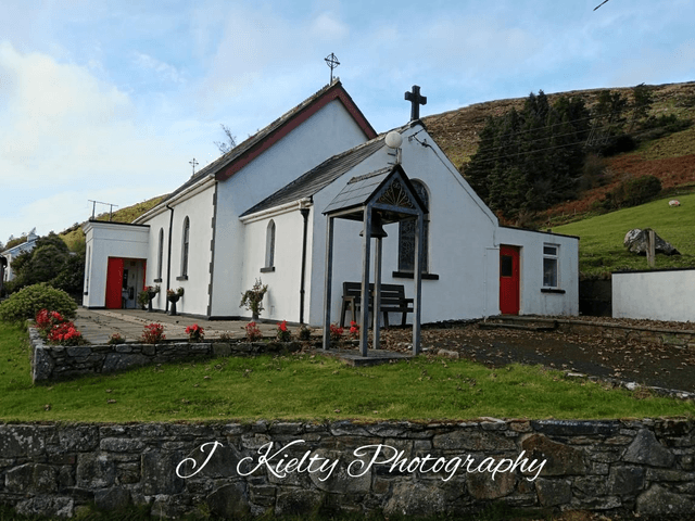 The Lake Church, Lough Talt, County Sligo. 